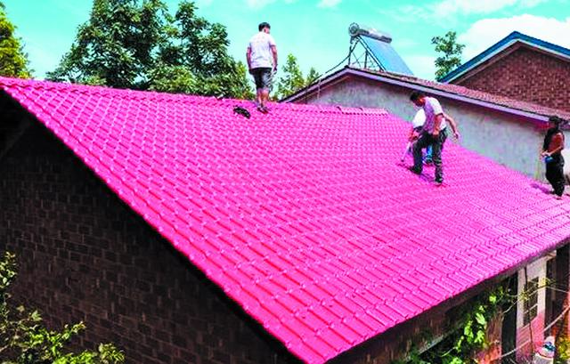 佛山树脂瓦厂家安装屋顶树脂瓦加固技巧
