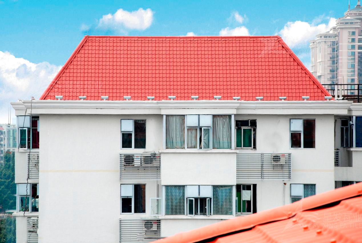 佛山自建房120平方的房子屋顶用合成树脂瓦大概多少钱？